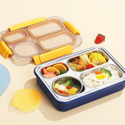 Blue Color Stainless Steel Lunch Box - Tinyminymo