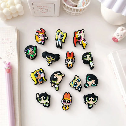 All Designs of Powerpuff Girls Crocs Decoration - Tinyminymo