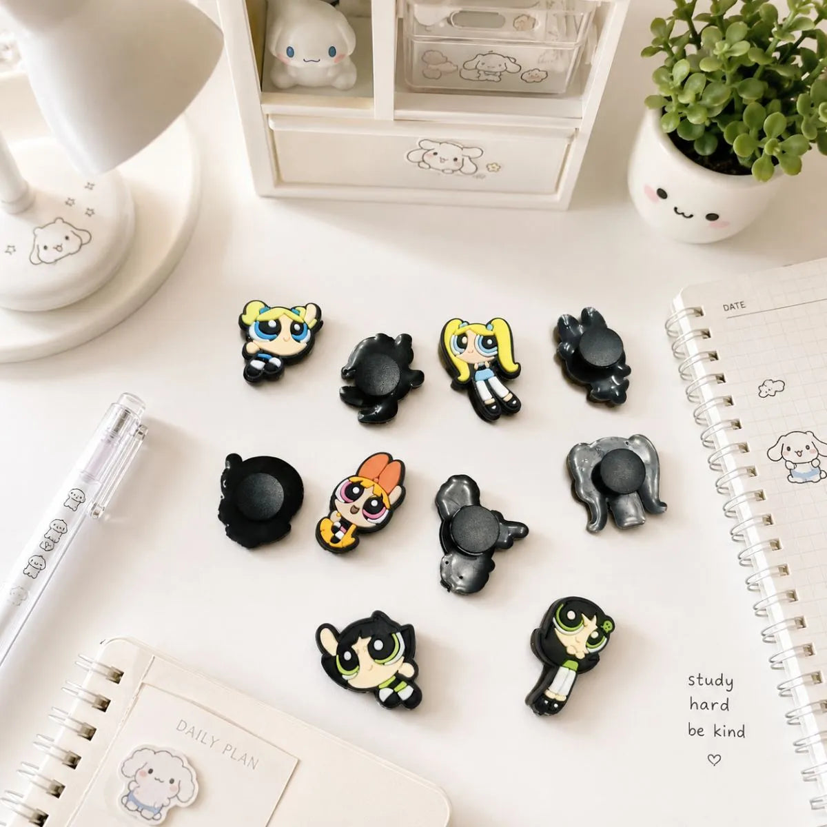 Powerpuff Girls Crocs Decoration - Tinyminymo
