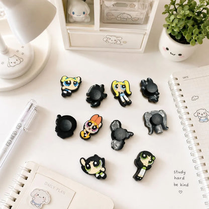 Powerpuff Girls Crocs Decoration - Tinyminymo