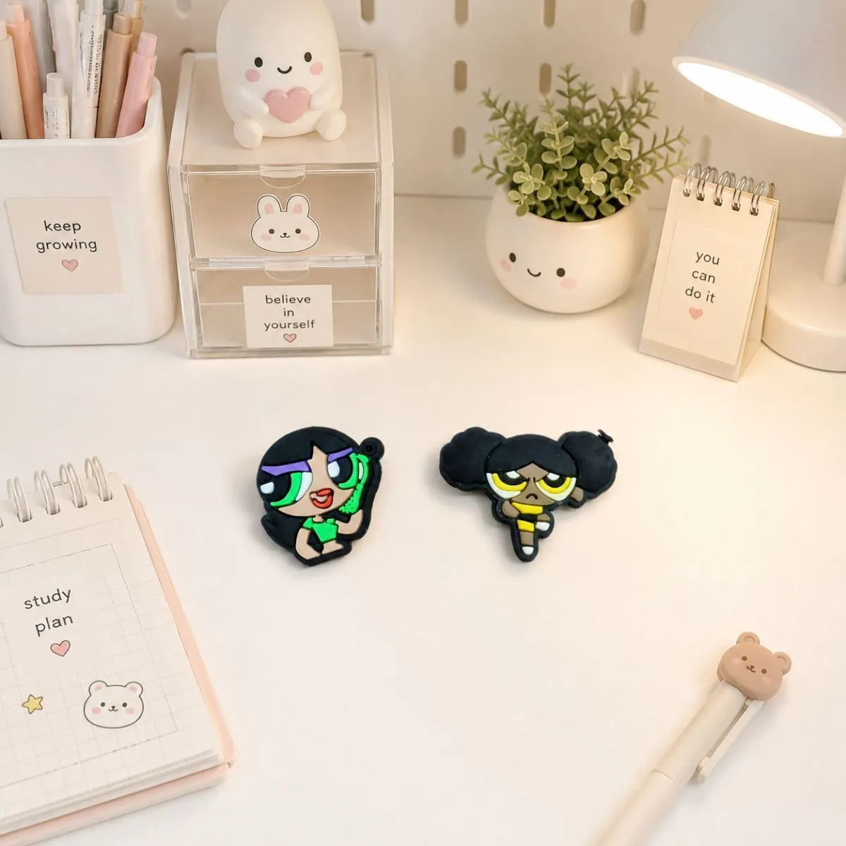 Powerpuff Girls Crocs Decoration - Tinyminymo
