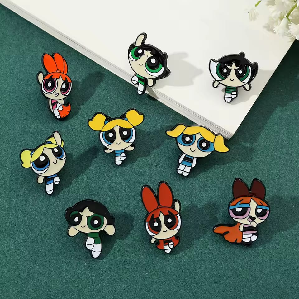 Powerpuff Girls Lapel Pin - Tinyminymo
