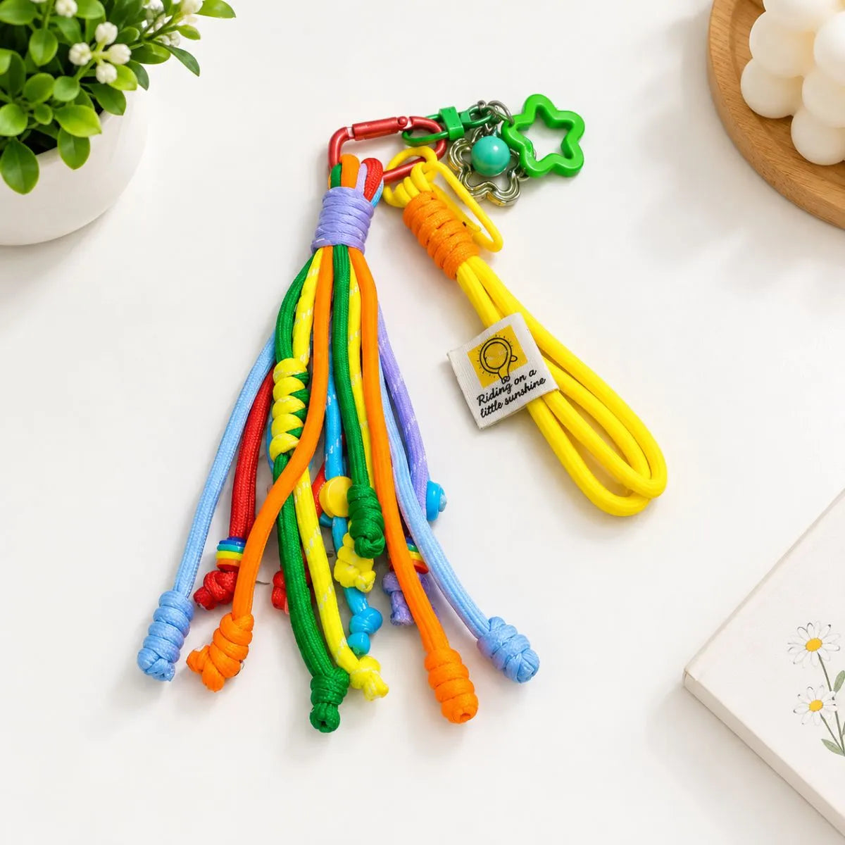 Multicolor Hanging Bag Charm - Tinyminymo