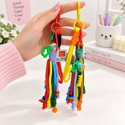 Two Multicolor Kawaii Bag Charms - Tinyminymo 