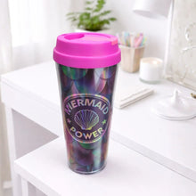 Load image into Gallery viewer, Tumbler with Mermaid Power Print - Tinyminymo
