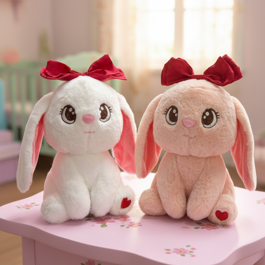 Two Princess Rabbit Soft Toy - Tinyminymo