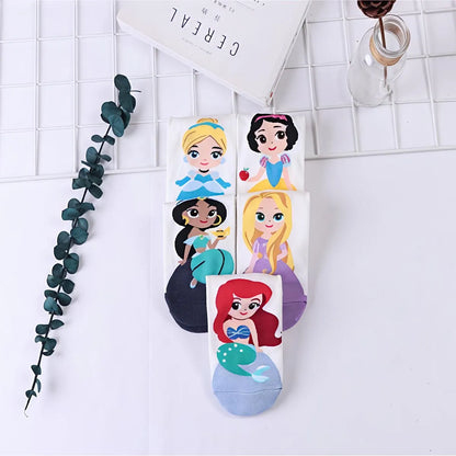 All Characters of Disney Princess Socks - Tinyminymo