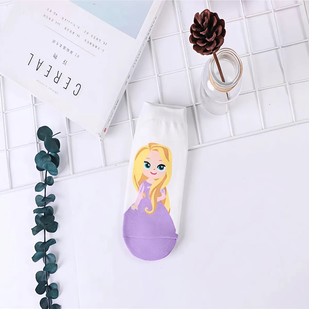 Rapunzel Princess Socks - Tinyminymo