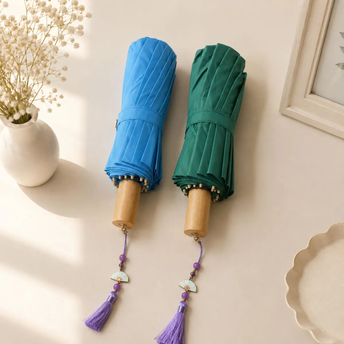 Two Japanese Umbrellas - Tinyminymo