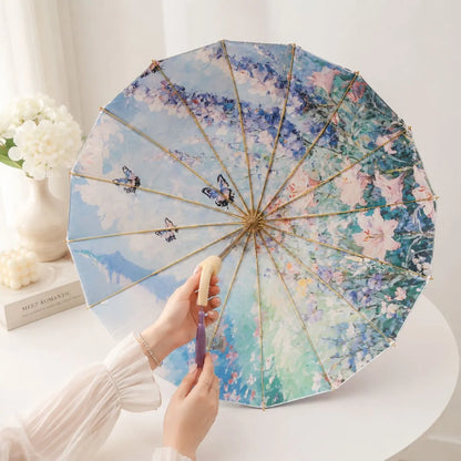 Printed Japanese Umbrella - Tinyminymo