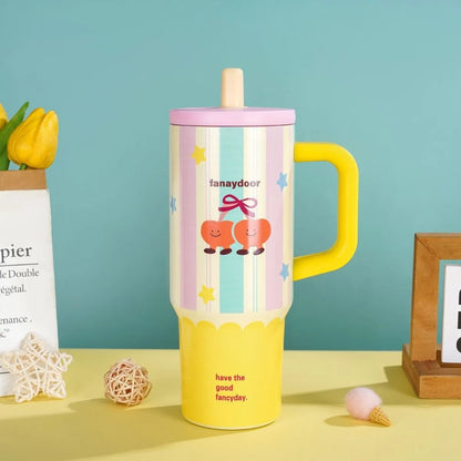 Printed Apple Design Sipper - Tinyminymo