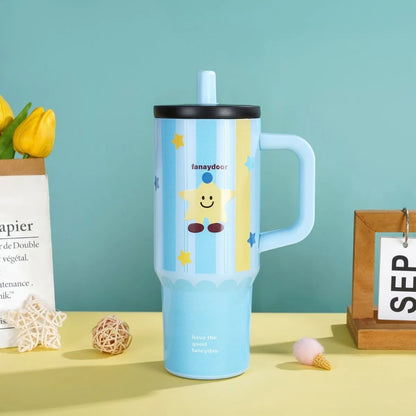 Printed Star Design Sipper - Tinyminymo