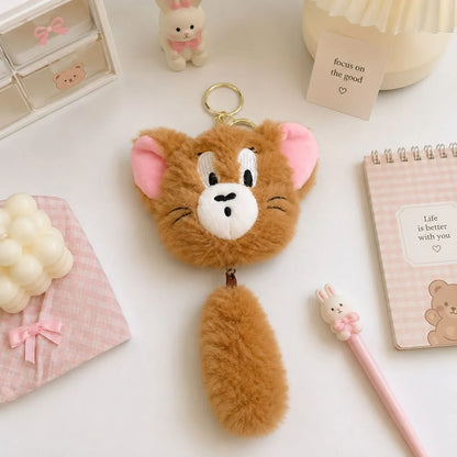 Pull the Tail Jerry Keychain - Tinyminymo