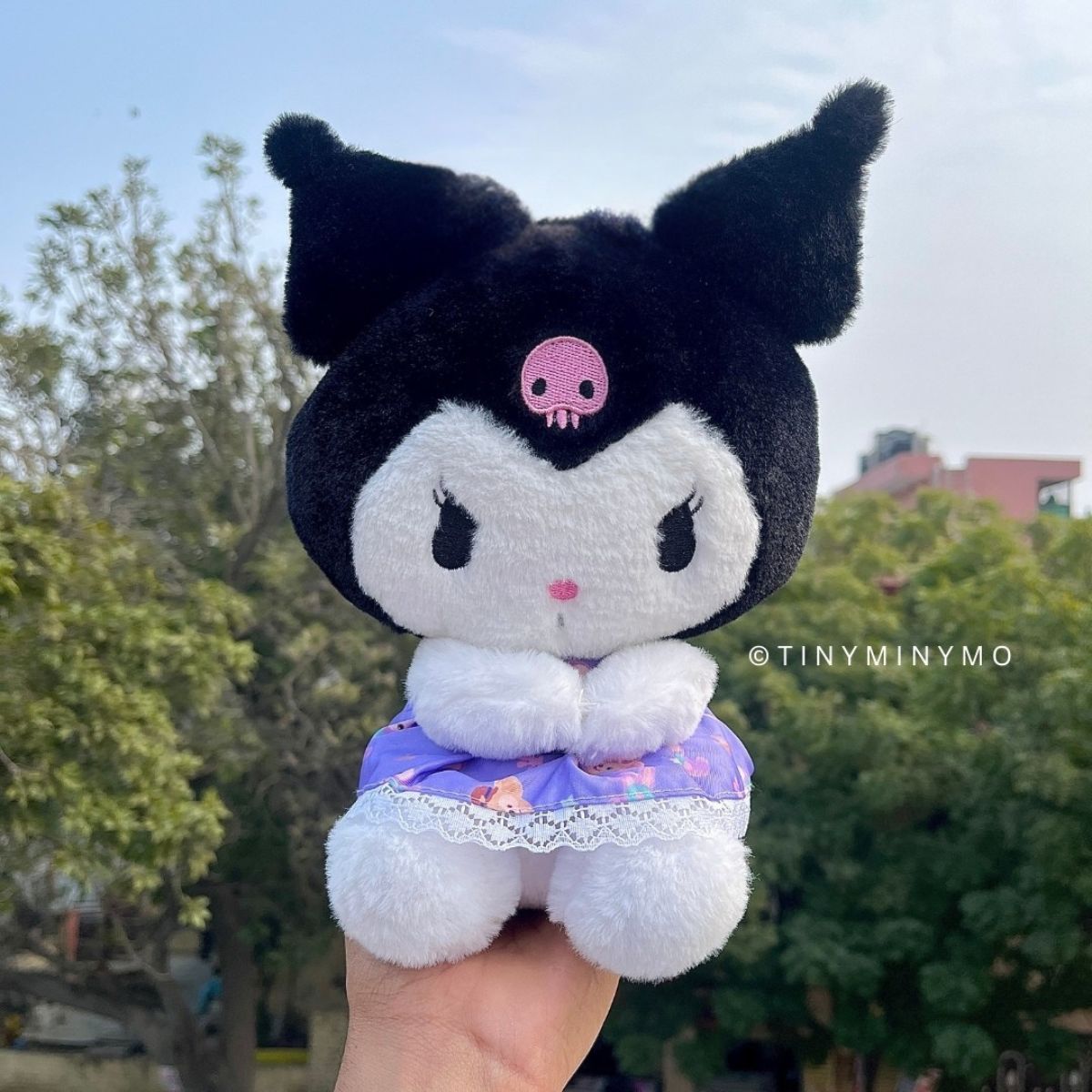 Purple Kuromi Soft Toy - Tinyminymo