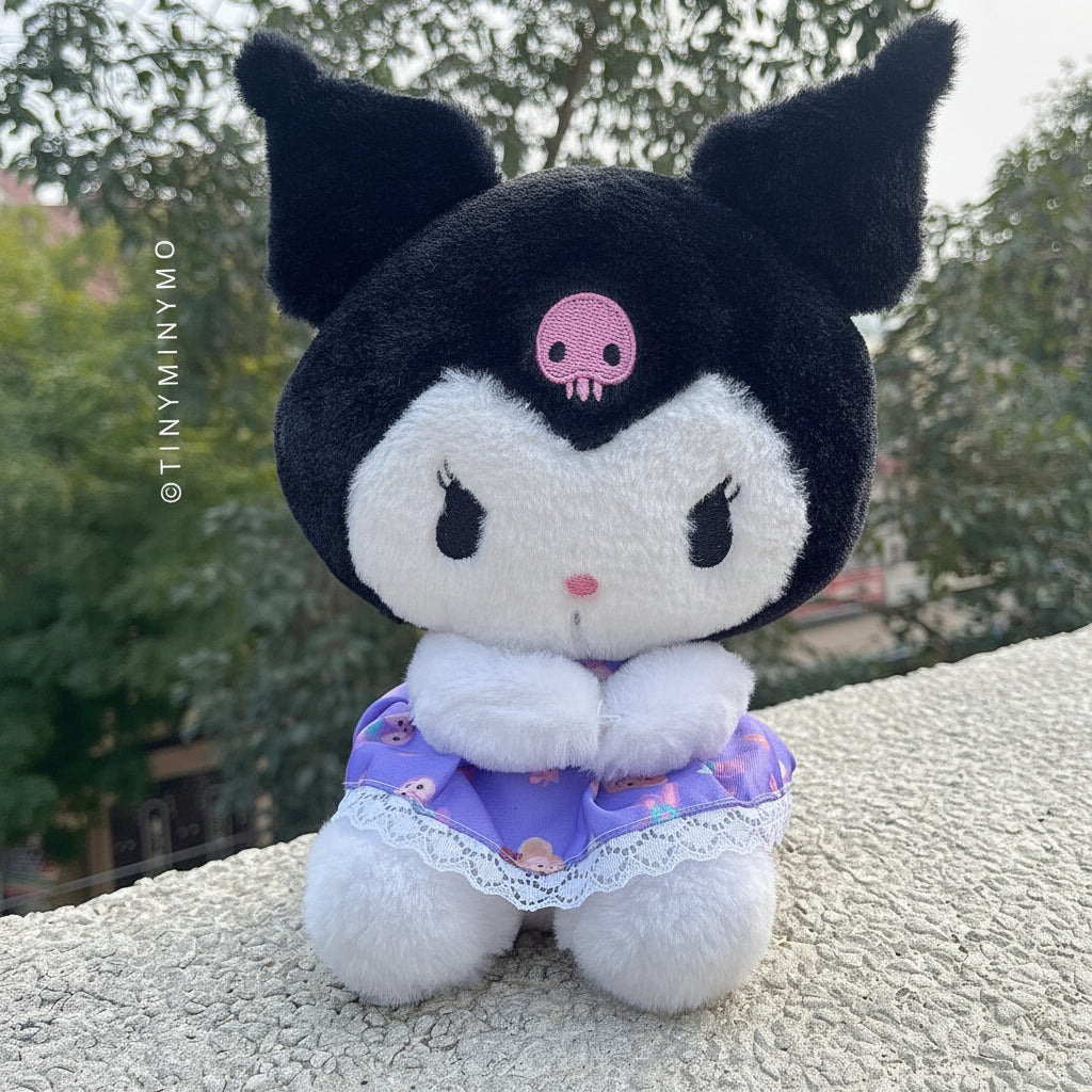 Purple Kuromi Soft Toy - Tinyminymo