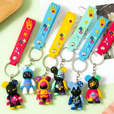 Qee Bear 3D Keychain - Tinyminymo