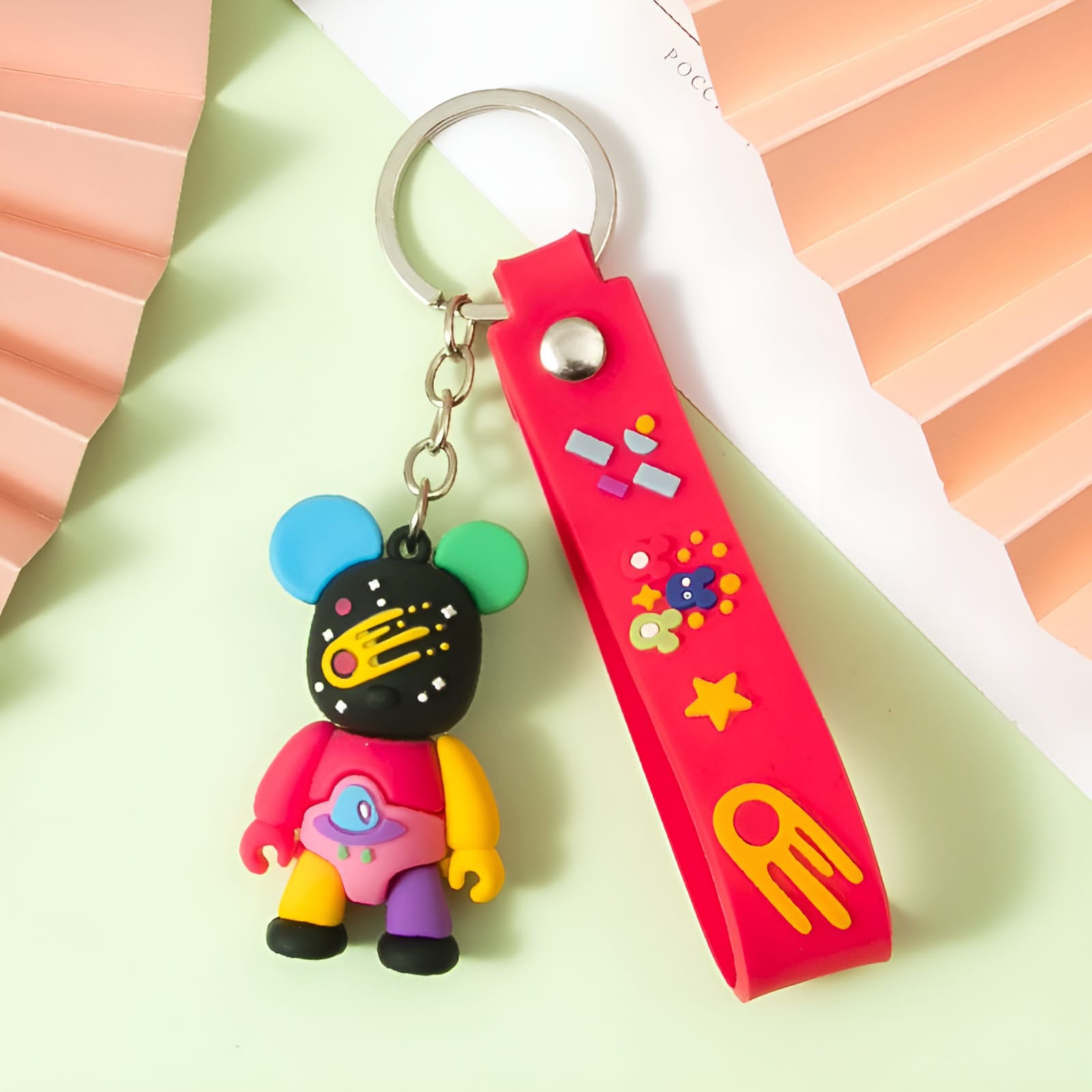 Qee Bear 3D Keychain - Tinyminymo