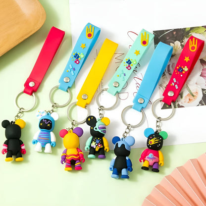 Qee Bear 3D Keychain - Tinyminymo