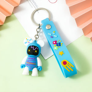 Qee Bear 3D Keychain - Tinyminymo