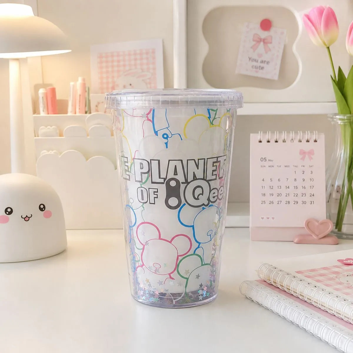 The Planet of Qee Variant of Bear Design Sipper - Tinyminymo