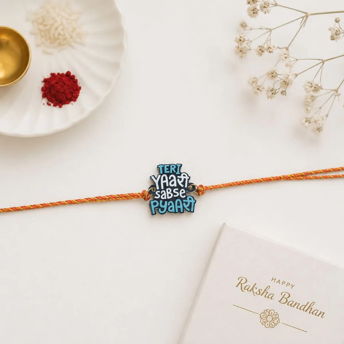 Teri Yaari Sabse Pyari Quirky Rakhi - Tinyminymo