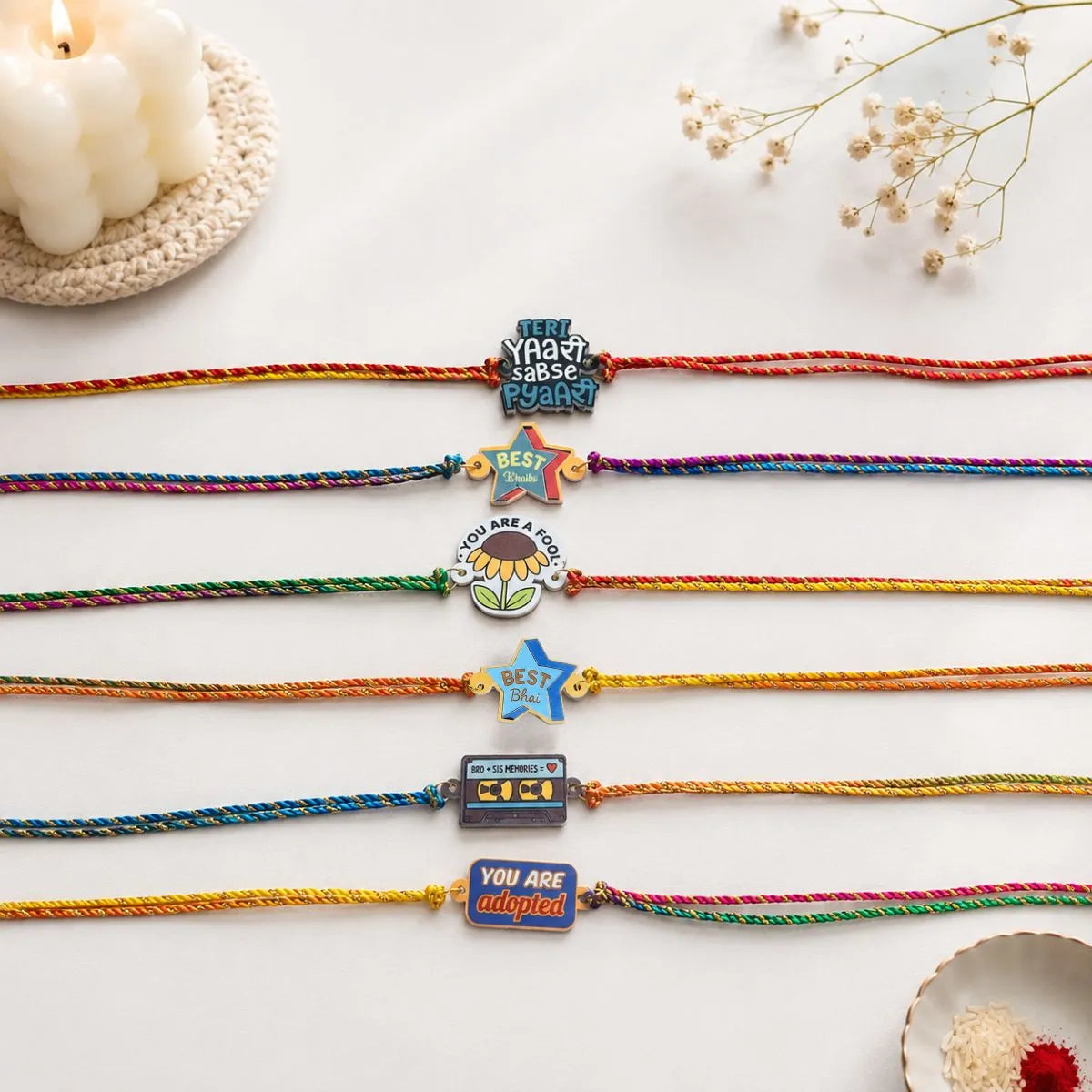 All Designs of Quriky Rakhis - Tinyminymo