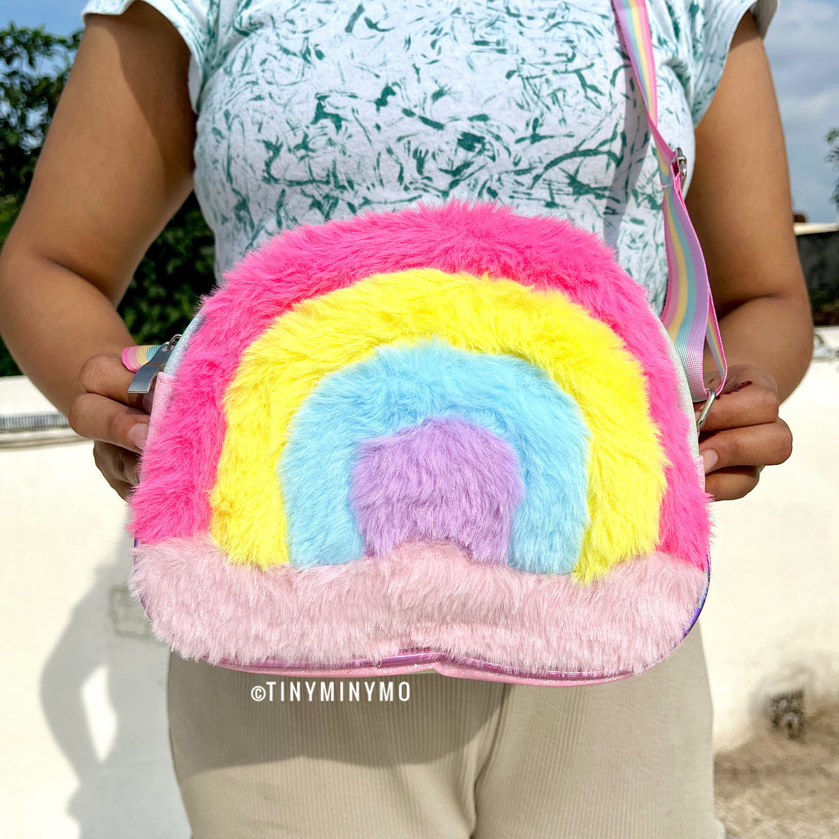 Rainbow Sling Bag - Tinyminymo