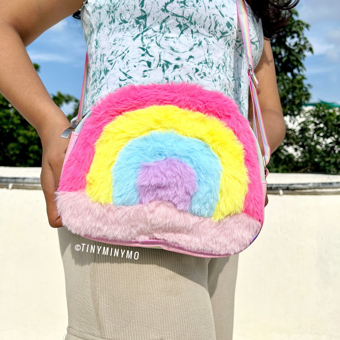 Rainbow Sling Bag - Tinyminymo