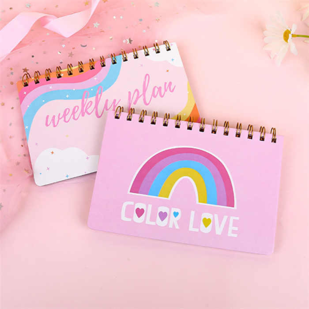 Rainbow Weekly Planner-Tinyminymo