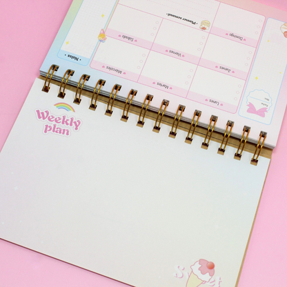 Rainbow Weekly Planner-Tinyminymo