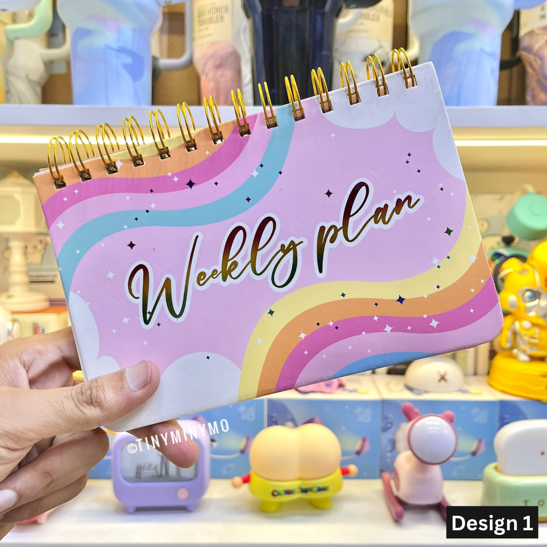 Rainbow Weekly Planner-Tinyminymo