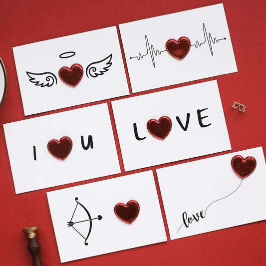 Red Heart Love Card - Tinyminymo
