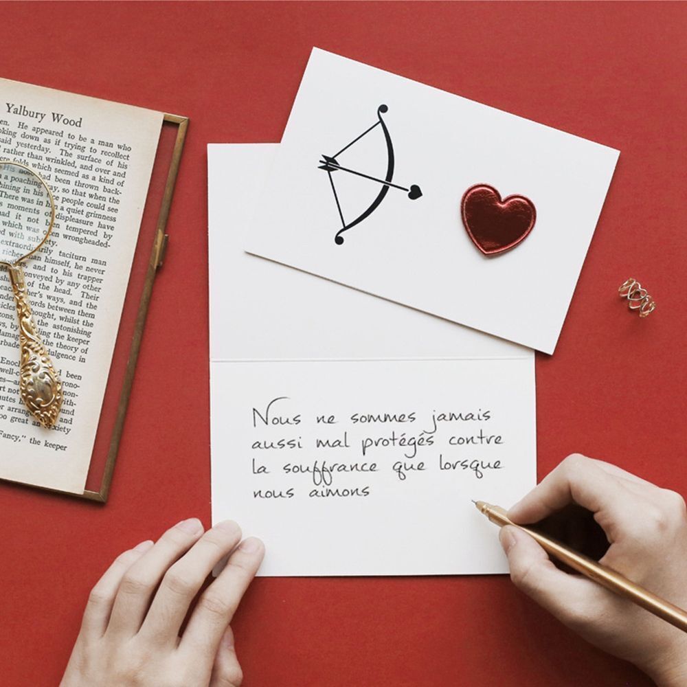 Red Heart Love Card - Tinyminymo