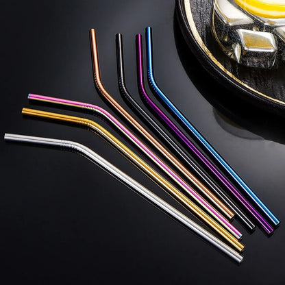 Bend Metal Straws in Multi-Color - Tinyminymo
