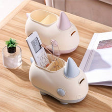 Load image into Gallery viewer, Rhino Stationery Holder cum Piggy Bank - Tinyminymo
