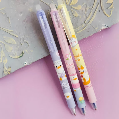 Rich Duck Erasable Gel Pen Set - TInyminymo