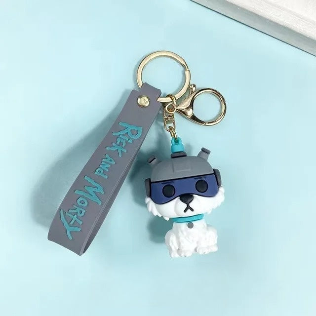 Rick and Morty 3D Keychain - Tinyminymo