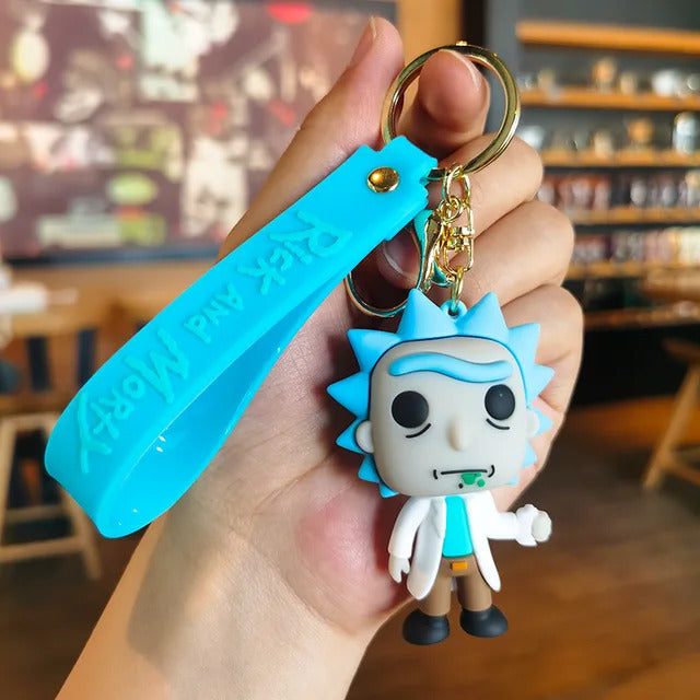 Rick and Morty 3D Keychain - Tinyminymo