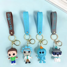 Load image into Gallery viewer, Rick and Morty 3D Keychain - Tinyminymo

