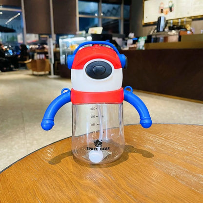 Red Color Water Bottle in Robot Design — Tinyminymo