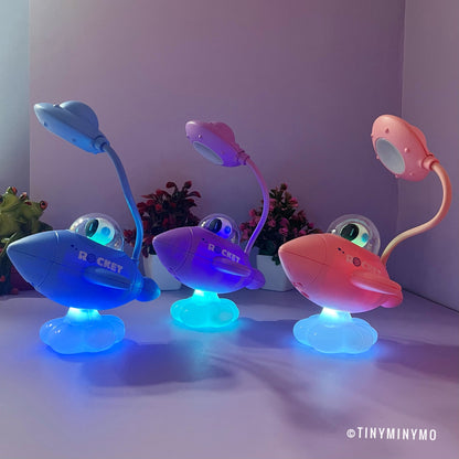 Rocket on Cloud LED Desk Lamp - Tinyminymo