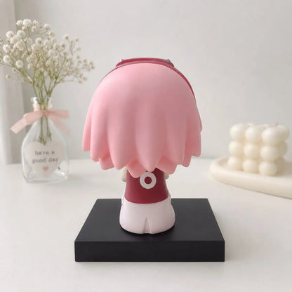 Sakura Bobblehead from Back Side - Tinyminymo