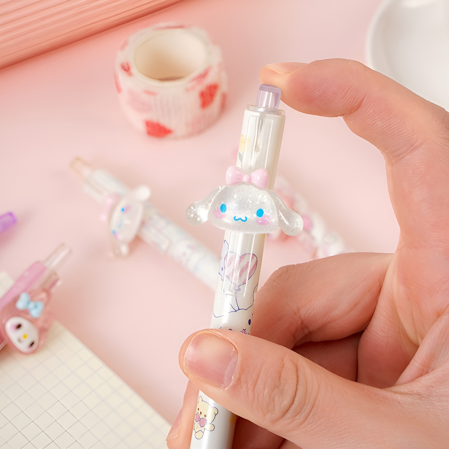 Sanrio Character Charm Gel Pen - Tinyminymo