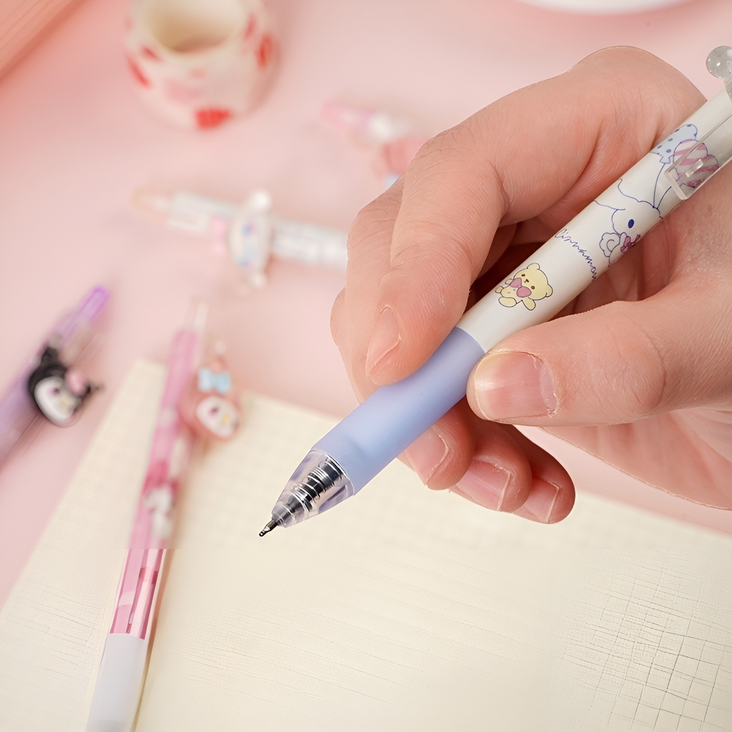 Sanrio Character Charm Gel Pen - Tinyminymo