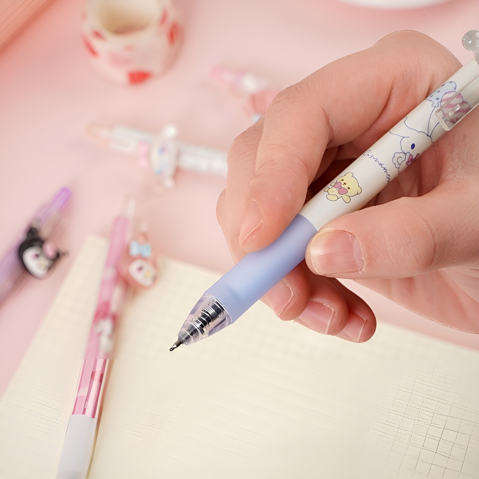 Sanrio Character Charm Gel Pen - Tinyminymo