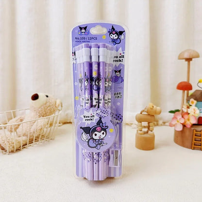 Sanrio Character Pencil Set - Tinyminymo