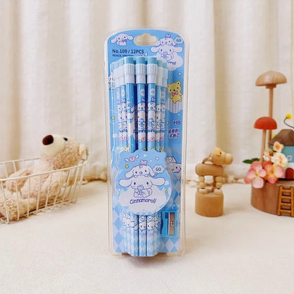 Sanrio Character Pencil Set - Tinyminymo