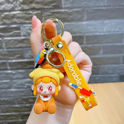 Sanrio Cosplay Kawaii Girl 3D Keychain - Tinyminymo