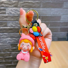 Load image into Gallery viewer, Sanrio Cosplay Kawaii Girl 3D Keychain - Tinyminymo
