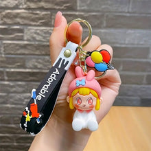 Load image into Gallery viewer, Sanrio Cosplay Kawaii Girl 3D Keychain - Tinyminymo
